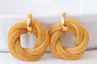 HOOP EARRINGS, Stud Hoop Earrings, Ethnic Earrings, Statement Earrings, Gold Hoop earrings, Boho Earrings, Bohemian Earrings, Large Earrings