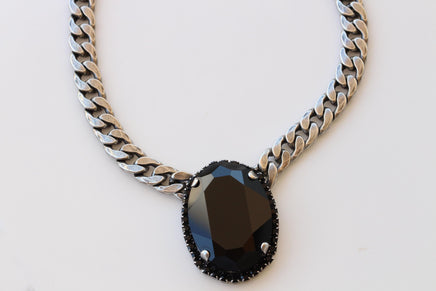 Black Statement Necklace: Chunky Evening Jewelry For Formal