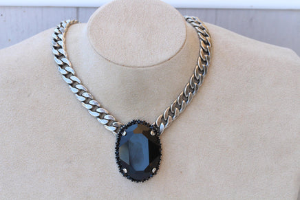 Black Statement Necklace: Chunky Evening Jewelry For Formal