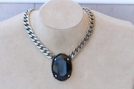 Black Statement Necklace: Chunky Evening Jewelry For Formal