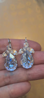 DUSTY BLUE EARRINGS