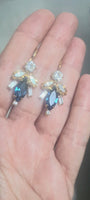 BLUE NAVY EARRINGS