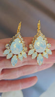 OPAL STATEMENT EARRINGS