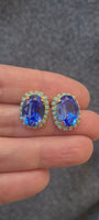 BLUE SAPPHIRE EARRINGS