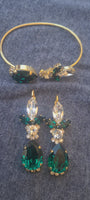 GREEN EMERALD EARRINGS