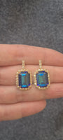 ROYAL BLUE EARRINGS