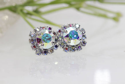 Ab Crystal Earrings