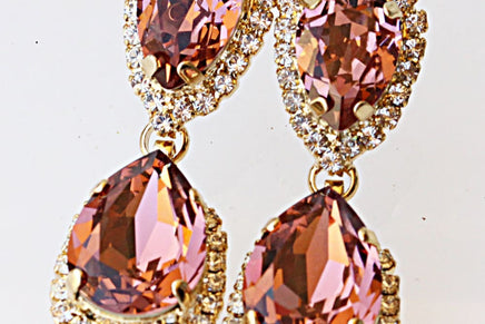 Antique Pink Earring