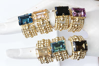 Black Cocktail Ring