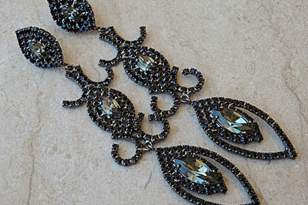 Black Diamond Earrings