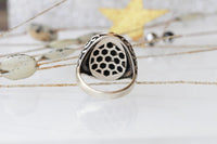 Black Gemstone Ring