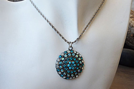 Blue Bridal Necklace
