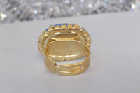 Blue Jasper Ring
