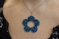 Blue Rebeka Earrings