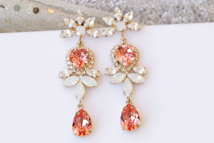 Blush Bridal Earrings