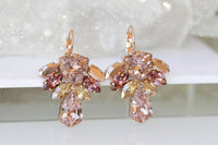 Blush Champagne Earrings