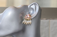 Blush Wedding Earrings