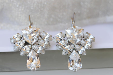 Bridal Crystal Earrings