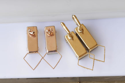 Bronze Bridal Earrings