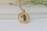 Bronze Skull Pendant