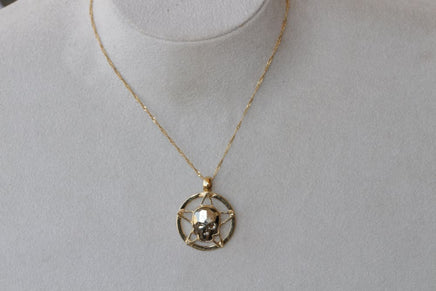 Bronze Skull Pendant