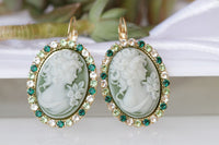 Cameo Earrings