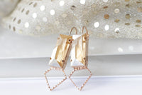 Champagne Earrings