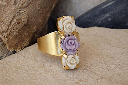 Coral Mothers Ring