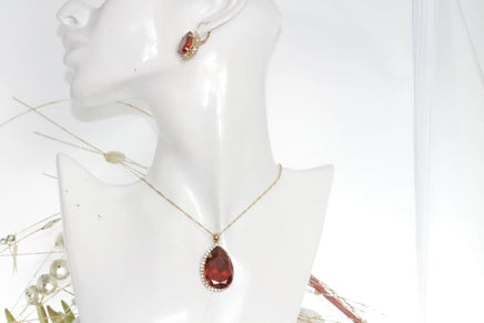 Crimson Earrings