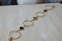 Delicate Gold Heart Bracelet