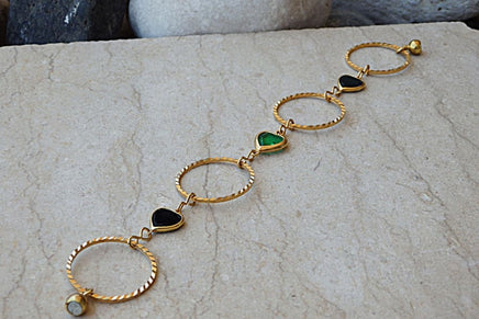 Delicate Gold Heart Bracelet
