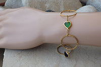 Delicate Gold Heart Bracelet
