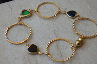 Delicate Gold Heart Bracelet