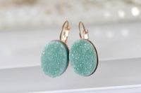 Druzy Agate Earrings
