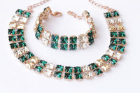 Emerald Bridal Set