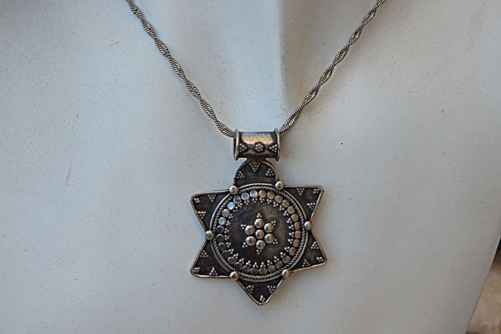 925 Sterling Silver Jewish Star Necklace, Star of David Pendant,hebrew Shema Israel Prayer, Judaica Jewelry, Jewish Gift - UK 925 Sterling Silver Jewish Star Necklace, Star of David Pendant,hebrew Shema Israel Prayer, Judaica Jewelry, Jewish Gift - UK