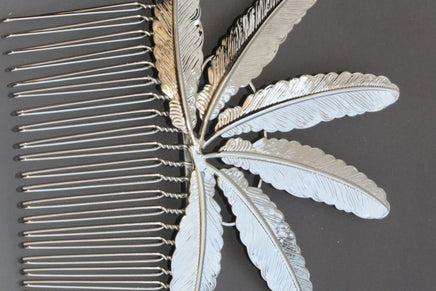 Feather Hair Comb