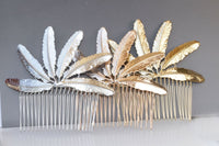 Feather Hair Comb