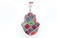Floral Clay Hamsa