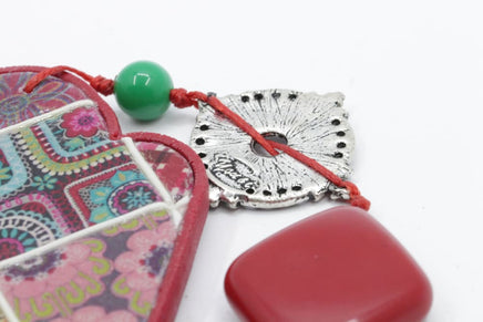 Floral Clay Hamsa