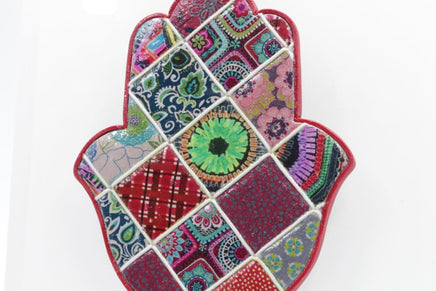Floral Clay Hamsa
