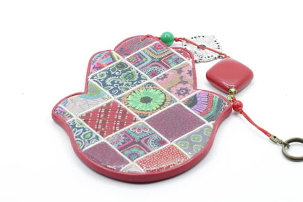 Floral Clay Hamsa