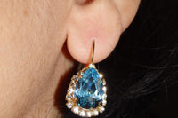 Gift For Her. Red Rebeka Earrings