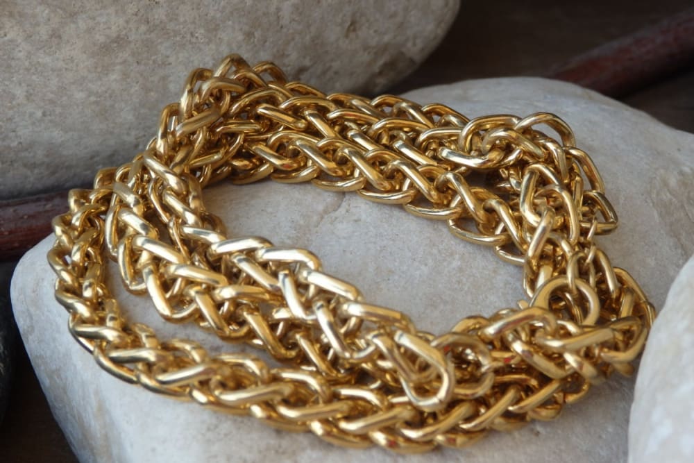 Gold Chunky Chain Necklace Gold Filled Gold Link Chain 
