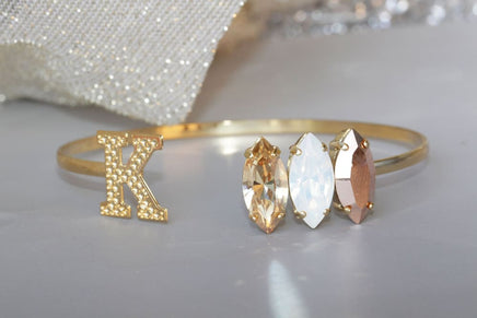 Gold Letter Bracelet