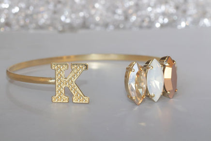 Gold Letter Bracelet