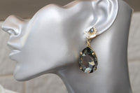 Gray Earrings