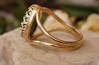 Green Gemstone Ring