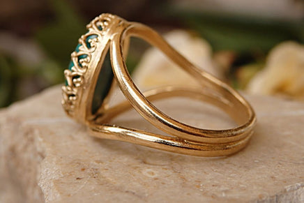 Green Gemstone Ring