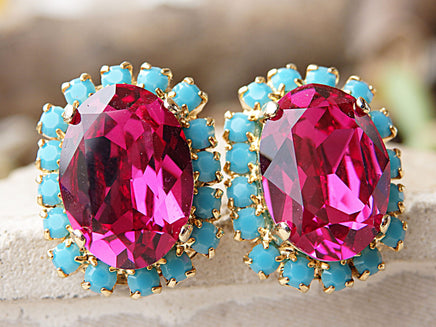 RED BLUE BRACELET, Red Garnet Turquoise Adjustable Bracelet,Rebeka Bracelet,Open Cuff Bracelet,Anniversary Wife Gift,Bridal Ruby Bracelet